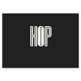 Поздравительная открытка с принтом ХИП ХОП | HIP HOP в Кировске, 100% бумага | плотность бумаги 280 г/м2, матовая, на обратной стороне линовка и место для марки
 | hip hop | реп | хип хоп