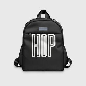 Детский рюкзак 3D с принтом ХИП ХОП | HIP HOP в Кировске, 100% полиэстер | лямки с регулируемой длиной, сверху петелька, чтобы рюкзак можно было повесить на вешалку. Основное отделение закрывается на молнию, как и внешний карман. Внутри дополнительный карман. По бокам два дополнительных кармашка | Тематика изображения на принте: hip hop | реп | хип хоп
