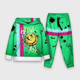Детский костюм 3D (с толстовкой) с принтом Blink 182 в Кировске,  |  | Тематика изображения на принте: blink | альтернативный рок | блинк | зеленый | линии | марк хоппус | музыка | мэтт скиба | панк | панк рок | песни | полосы | поп панк | рок | скейт панк | смайл | трэвис баркер