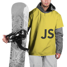 Накидка на куртку 3D с принтом JavaScript в Кировске, 100% полиэстер |  | Тематика изображения на принте: javascript | js