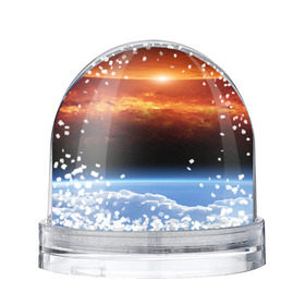 Водяной шар с принтом Космос в Кировске, Пластик | Изображение внутри шара печатается на глянцевой фотобумаге с двух сторон | space | star | вселенная | звезды | земля | космический | космос | планеты | пространство