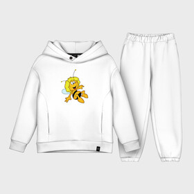 Детский костюм хлопок Oversize с принтом пчелка Майя в Кировске,  |  | вилли | майя | мая | пчелка | пчёлка майя | флип