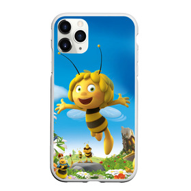 Чехол для iPhone 11 Pro матовый с принтом Пчелка Майя в Кировске, Силикон |  | вилли | майя | мая | пчелка | пчёлка майя | флип