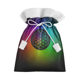 Подарочный 3D мешок с принтом Coldplay в Кировске, 100% полиэстер | Размер: 29*39 см | cold play | rock | колд плей | колд плэй | колдплей | колдплэй | рок