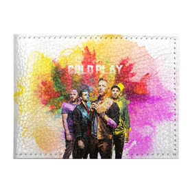 Обложка для студенческого билета с принтом Coldplay в Кировске, натуральная кожа | Размер: 11*8 см; Печать на всей внешней стороне | cold play | rock | колд плей | колд плэй | колдплей | колдплэй | рок