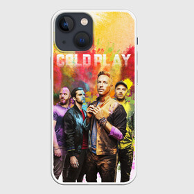 Чехол для iPhone 13 mini с принтом Coldplay в Кировске,  |  | cold play | rock | колд плей | колд плэй | колдплей | колдплэй | рок