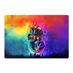 Магнитный плакат 3Х2 с принтом Coldplay в Кировске, Полимерный материал с магнитным слоем | 6 деталей размером 9*9 см | 