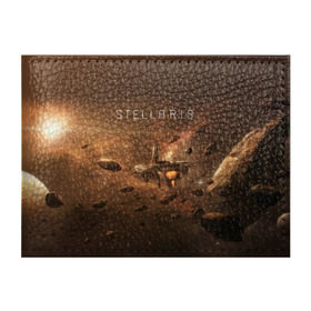 Обложка для студенческого билета с принтом Stellaris в Кировске, натуральная кожа | Размер: 11*8 см; Печать на всей внешней стороне | stellaris