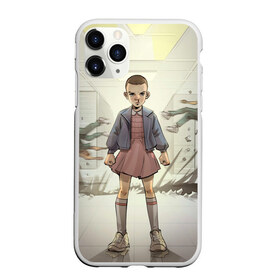 Чехол для iPhone 11 Pro матовый с принтом Girl в Кировске, Силикон |  | stranger things | очень странные дела
