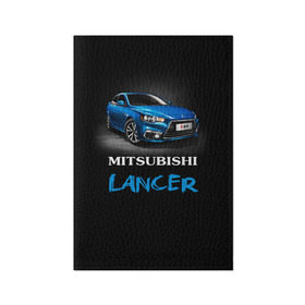 Обложка для паспорта матовая кожа с принтом Mitsubishi Lancer в Кировске, натуральная матовая кожа | размер 19,3 х 13,7 см; прозрачные пластиковые крепления | Тематика изображения на принте: auto | lancer | mitsubishi | авто | автомобиль | водитель | лансер | мицубиси | тачка | японец