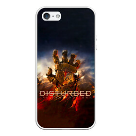 Чехол для iPhone 5/5S матовый с принтом Disturbed рука в Кировске, Силикон | Область печати: задняя сторона чехла, без боковых панелей | Тематика изображения на принте: disturbed | альтернативный | встревоженные | группа | джон мойер | дистёрбд | дэвид дрейман | дэн дониган | кулак | майк венгрен | метал | ню метал | нюметал | рука | хеви | хеви метал | хевиметал