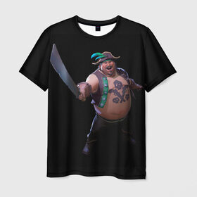 Мужская футболка 3D с принтом Sea of thieves в Кировске, 100% полиэфир | прямой крой, круглый вырез горловины, длина до линии бедер | 