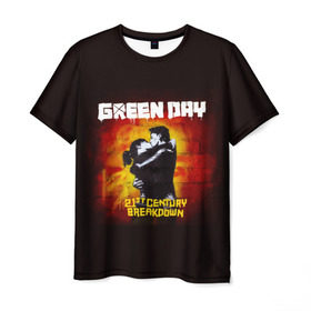 Мужская футболка 3D с принтом Поцелуй Green Day в Кировске, 100% полиэфир | прямой крой, круглый вырез горловины, длина до линии бедер | american idiot | green day | альтернативный | билли джо армстронг | грин дей | группа | зелёный день | майк дёрнт | музыка | панк | поп | поппанк | поцелуй | рок | стена | тре кул