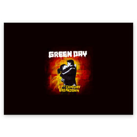 Поздравительная открытка с принтом Поцелуй Green Day в Кировске, 100% бумага | плотность бумаги 280 г/м2, матовая, на обратной стороне линовка и место для марки
 | american idiot | green day | альтернативный | билли джо армстронг | грин дей | группа | зелёный день | майк дёрнт | музыка | панк | поп | поппанк | поцелуй | рок | стена | тре кул