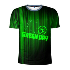 Мужская футболка 3D спортивная с принтом Green Day лучи в Кировске, 100% полиэстер с улучшенными характеристиками | приталенный силуэт, круглая горловина, широкие плечи, сужается к линии бедра | american idiot | green day | альтернативный | билли джо армстронг | грин дей | группа | зелёный день | майк дёрнт | музыка | надпись | панк | поп | поппанк | рок | тре кул