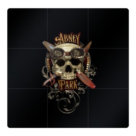 Магнитный плакат 3Х3 с принтом Abney Park в Кировске, Полимерный материал с магнитным слоем | 9 деталей размером 9*9 см | 