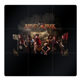 Магнитный плакат 3Х3 с принтом Abney Park в Кировске, Полимерный материал с магнитным слоем | 9 деталей размером 9*9 см | стимпанк