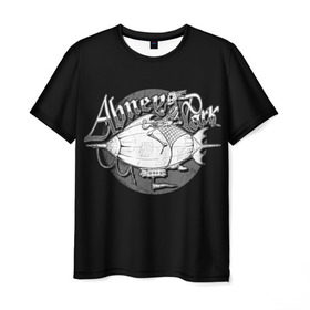 Мужская футболка 3D с принтом Abney park в Кировске, 100% полиэфир | прямой крой, круглый вырез горловины, длина до линии бедер | стимпанк