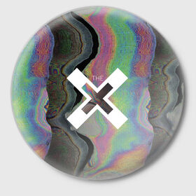 Значок с принтом The XX в Кировске,  металл | круглая форма, металлическая застежка в виде булавки | Тематика изображения на принте: 