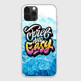 Чехол для iPhone 12 Pro Max с принтом Free and Easy в Кировске, Силикон |  | Тематика изображения на принте: beach | miami | граффити | желтый | закат | краски | лед | майами | надписи | панама | пляж | розовый | солнце | фламинго | яркие