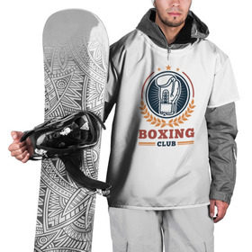Накидка на куртку 3D с принтом BOXING CLUB в Кировске, 100% полиэстер |  | Тематика изображения на принте: бокс | перчатки | спорт | чемпион