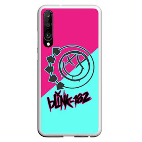 Чехол для Honor P30 с принтом Blink-182 в Кировске, Силикон | Область печати: задняя сторона чехла, без боковых панелей | Тематика изображения на принте: blink | альтернативный рок | блинк | группа | марк хоппус | музыка | мэтт скиба | надпись | панк | панк рок | песни | поп панк | рок | скейт панк | смайл | смайлик | трэвис баркер