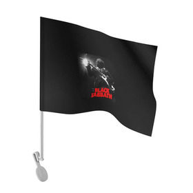 Флаг для автомобиля с принтом Black Sabbath в Кировске, 100% полиэстер | Размер: 30*21 см | black sabbath | ozzy osbourne | билл уорд | гизер батлер | гитара | группа | метал | музыка | надпись | оззи | осборн | песни | рок | солист | тони айомми | хард рок | хеви метал