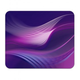 Коврик прямоугольный с принтом Фиолетовые Волны в Кировске, натуральный каучук | размер 230 х 185 мм; запечатка лицевой стороны | линии | узоры | фиолетовый | цвет