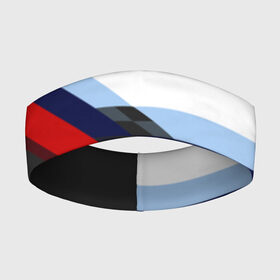 Повязка на голову 3D с принтом BMW M SPORT | БМВ в Кировске,  |  | bmw | автомобиль | автомобильные | бмв | лучшие | марка | машины | мужчинам | патриот | подарок | прикольные | тренд | фанат | флаг