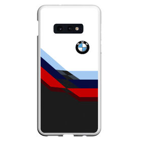 Чехол для Samsung S10E с принтом BMW M SPORT в Кировске, Силикон | Область печати: задняя сторона чехла, без боковых панелей | bmw | автомобиль | автомобильные | бмв | лучшие | марка | машины | мужчинам | патриот | подарок | прикольные | тренд | фанат | флаг