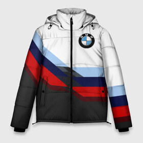 Мужская зимняя куртка 3D с принтом BMW M SPORT в Кировске, верх — 100% полиэстер; подкладка — 100% полиэстер; утеплитель — 100% полиэстер | длина ниже бедра, свободный силуэт Оверсайз. Есть воротник-стойка, отстегивающийся капюшон и ветрозащитная планка. 

Боковые карманы с листочкой на кнопках и внутренний карман на молнии. | bmw | автомобиль | автомобильные | бмв | лучшие | марка | машины | мужчинам | патриот | подарок | прикольные | тренд | фанат | флаг