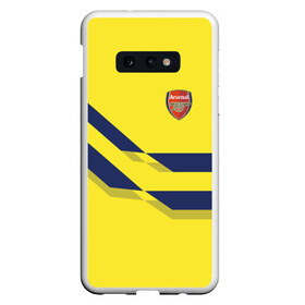 Чехол для Samsung S10E с принтом Арсенал FC Arsenal 2018 #2 в Кировске, Силикон | Область печати: задняя сторона чехла, без боковых панелей | fc | fc arsenal | fly emirates | ronaldo | абстракция | арсенал | геометрия | зож | клуб | линии | мода | модные | мяч | реал | спорт | спортивные | стиль | тренды | футбол | футбольный клуб | экстрим | эмблема