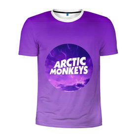 Мужская футболка 3D спортивная с принтом Arctic Monkeys в Кировске, 100% полиэстер с улучшенными характеристиками | приталенный силуэт, круглая горловина, широкие плечи, сужается к линии бедра | алекс тёрнер | арктик | арктические мартышки | гаражный | группа | джейми кук | инди рок | манкис | музыка | мэтт хелдер | ник о мэлли | обезьяна | постпанк ривайвл | психоделический | рок