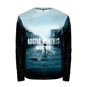 Мужской лонгслив 3D с принтом Arctic Monkeys brainstorm в Кировске, 100% полиэстер | длинные рукава, круглый вырез горловины, полуприлегающий силуэт | алекс тёрнер | арктик | арктические мартышки | гаражный | группа | джейми кук | инди рок | манкис | музыка | мэтт хелдер | ник о мэлли | обезьяна | постпанк ривайвл | психоделический | рок