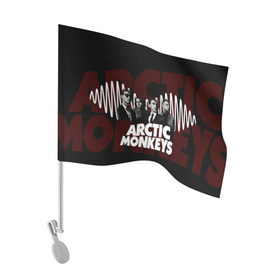 Флаг для автомобиля с принтом Группа Arctic Monkeys в Кировске, 100% полиэстер | Размер: 30*21 см | алекс тёрнер | арктик | арктические мартышки | гаражный | группа | дж ейми кук | инди рок | манкис | музыка | мэтт хелдер | ник о мэлли | обезьяна | постпанк ривайвл | психоделический | рок
