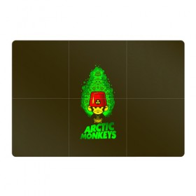 Магнитный плакат 3Х2 с принтом Arctic Monkeys обезьянка в Кировске, Полимерный материал с магнитным слоем | 6 деталей размером 9*9 см | 