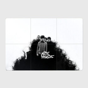 Магнитный плакат 3Х2 с принтом Группа Arctic Monkeys в Кировске, Полимерный материал с магнитным слоем | 6 деталей размером 9*9 см | arctic monkeys обезьянка