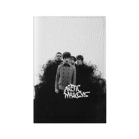 Обложка для паспорта матовая кожа с принтом Группа Arctic Monkeys в Кировске, натуральная матовая кожа | размер 19,3 х 13,7 см; прозрачные пластиковые крепления | arctic monkeys обезьянка