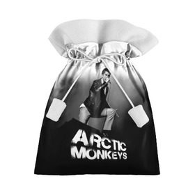 Подарочный 3D мешок с принтом Солист Arctic Monkeys в Кировске, 100% полиэстер | Размер: 29*39 см | алекс тёрнер | арктик | арктические мартышки | гаражный | группа | джейми кук | инди рок | манкис | музыка | мэтт хелдер | ник о мэлли | обезьяна | постпанк ривайвл | психоделический | рок