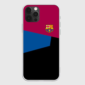 Чехол для iPhone 12 Pro Max с принтом FC Barcelona 2018 #5 в Кировске, Силикон |  | fcb | барселона | геометрия | футбольный клуб