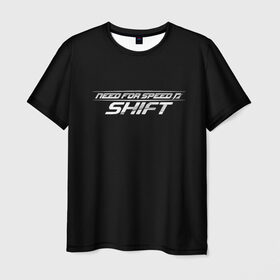 Мужская футболка 3D с принтом Need For Speed: SHIFT в Кировске, 100% полиэфир | прямой крой, круглый вырез горловины, длина до линии бедер | car | crew | dirt | forza | grid | nfs | race | гонки | машина | нфс