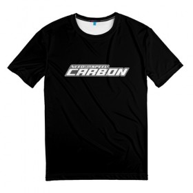 Мужская футболка 3D с принтом Need For Speed: CARBON в Кировске, 100% полиэфир | прямой крой, круглый вырез горловины, длина до линии бедер | car | crew | dirt | forza | grid | nfs | race | гонки | машина | нфс