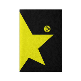Обложка для паспорта матовая кожа с принтом FC Borussia Dortmund 2018 в Кировске, натуральная матовая кожа | размер 19,3 х 13,7 см; прозрачные пластиковые крепления | боруссия | дортмунд