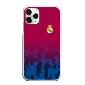 Чехол для iPhone 11 Pro Max матовый с принтом Real Madrid 2018 Military 2 в Кировске, Силикон |  | emirates | fc | real madrid | клуб | реал мадрид