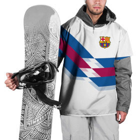 Накидка на куртку 3D с принтом FC Barcelona #8 в Кировске, 100% полиэстер |  | fcb | барселона | геометрия | футбольный клуб