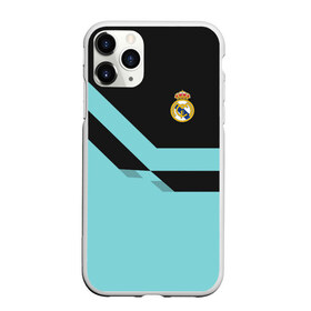 Чехол для iPhone 11 Pro Max матовый с принтом Real Madrid 2018 #2 в Кировске, Силикон |  | emirates | fc | real madrid | клуб | мяч | реал мадрид | эмблема