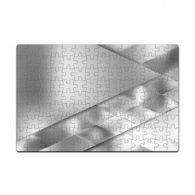 Пазл магнитный 126 элементов с принтом Grey rhombuses в Кировске, полимерный материал с магнитным слоем | 126 деталей, размер изделия —  180*270 мм | grey | абстракция | геометрия | ромб | текстура