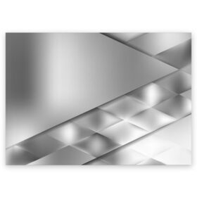 Поздравительная открытка с принтом Grey rhombuses в Кировске, 100% бумага | плотность бумаги 280 г/м2, матовая, на обратной стороне линовка и место для марки
 | Тематика изображения на принте: grey | абстракция | геометрия | ромб | текстура