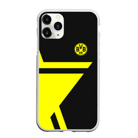 Чехол для iPhone 11 Pro матовый с принтом BORUSSIA в Кировске, Силикон |  | borussia | fc | football | football club | sport | боруссия | спорт | спортивные | униформа | фирменные цвета | фк | футбол | футбольный клуб