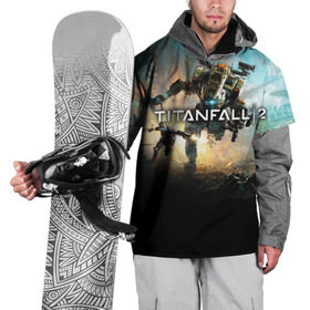 Накидка на куртку 3D с принтом Titanfall в Кировске, 100% полиэстер |  | мех | мехи | пилот | пилоты | спектр | спектры | титан
